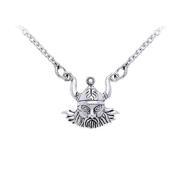 Viking Warrior Silver Necklace TNC100