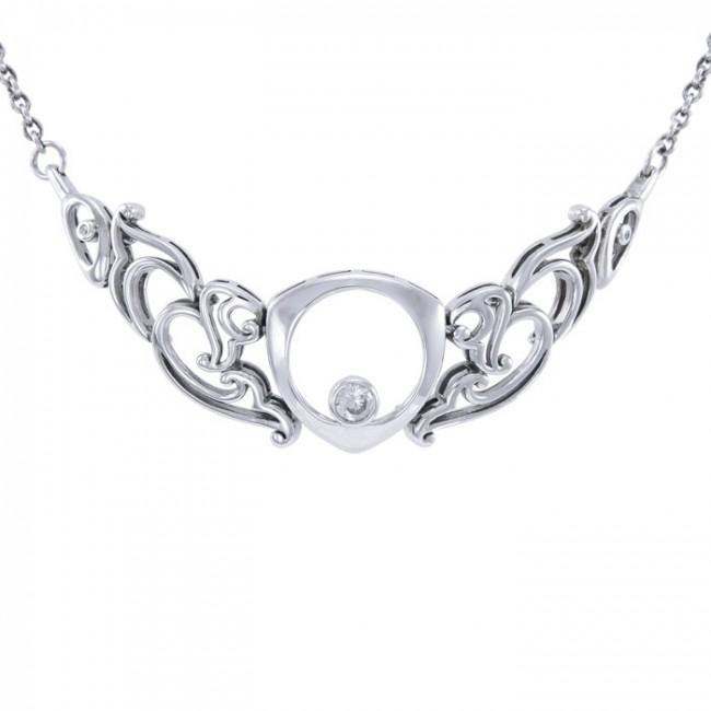 Celtic Knots Silver Necklace TNC334