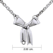 Small Tied Ribbon Necklace TNC338