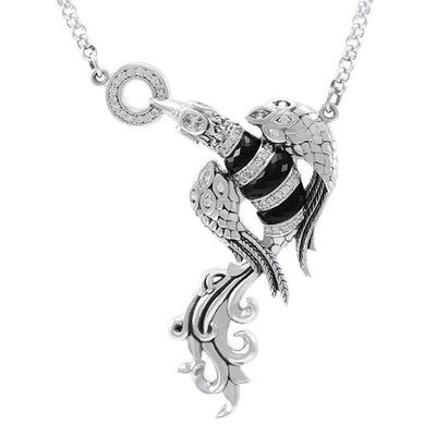 Feel the force of the Flying Phoenix ~ Sterling Silver Jewelry Necklace TNC361