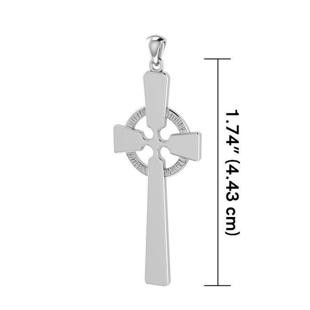 Modern Cross Silver Pendant TP117