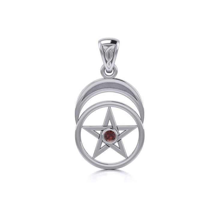 Silver Pentagram Pentacle Pendant TP1279