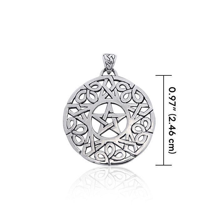 Knotwork Pentacle Pendant TP1306