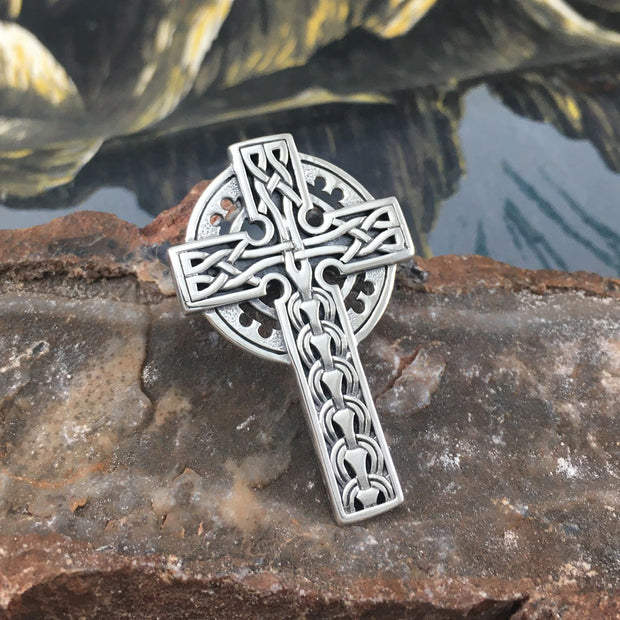 Celtic Cross Silver Pendant TP1373