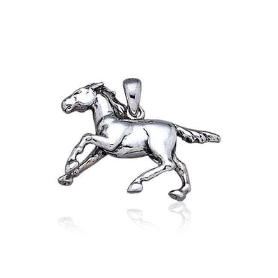 Silver Horse Pendant TP1420