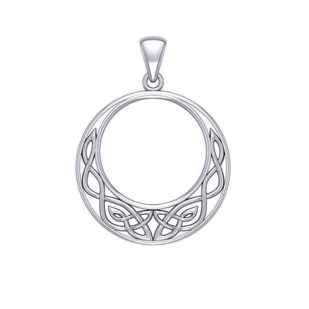 Celtic Knotwork Silver Pendant TP154