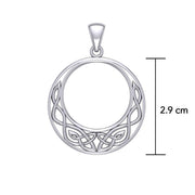 Celtic Knotwork Silver Pendant TP154