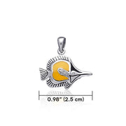 Long nose Butterflyfish Pendant TP1679