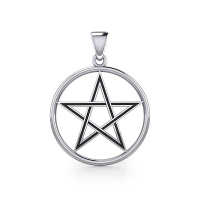The Beautiful Reminder of a Pentacle Sterling Silver Pendant TP189 Pendant