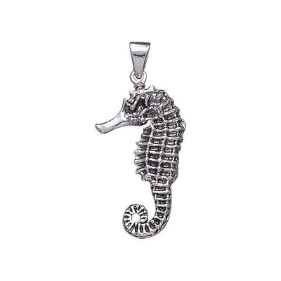 Seahorse Sterling Silver Pendant TP2378