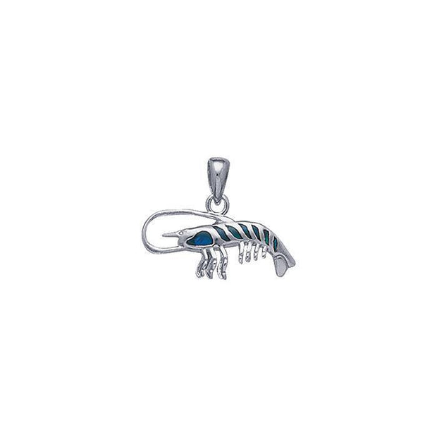 Shrimp Silver Pendant TP2424