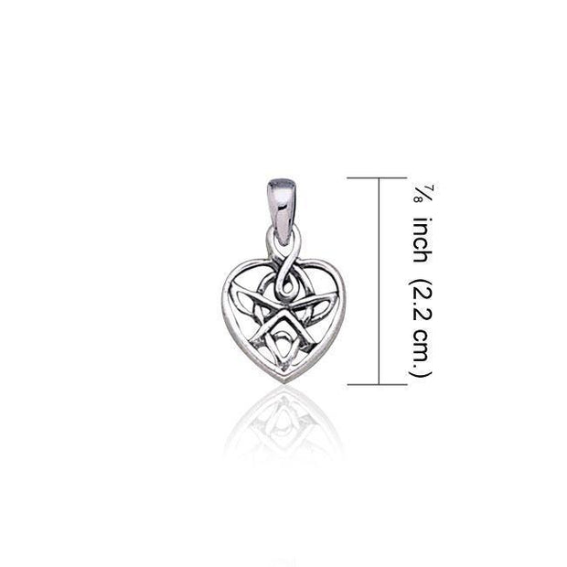 Celtic Knotwork Heart Pendant TP2700