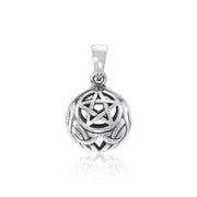 Silver Pentagram Pentacle Pendant TP2842