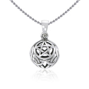 Silver Pentagram Pentacle Pendant TP2842