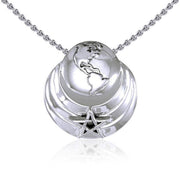 Earth Moon And Star Pendant TP3139
