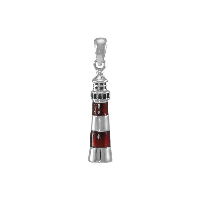 Adriatic Light House Sterling Silver Pendant TP3166