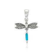 Dragonfly Silver Pendant TP3177