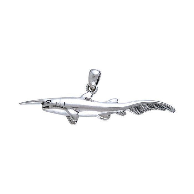 Goblin Shark Sterling Silver Pendant TP3183