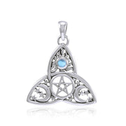 I dream beyond…beyond the Sun, the Moon and the Stars in a Pentagram TP3268 Pendant