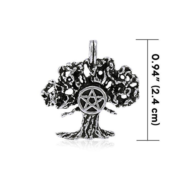 Tree Pentagram Pendant TP3322