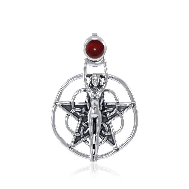 Silver Pentagram Pentacle Pendant TP3360