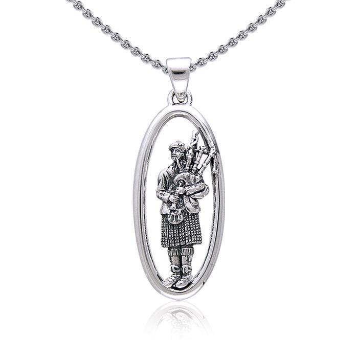 Scotch on the Rocks Silver Pendant TP3429