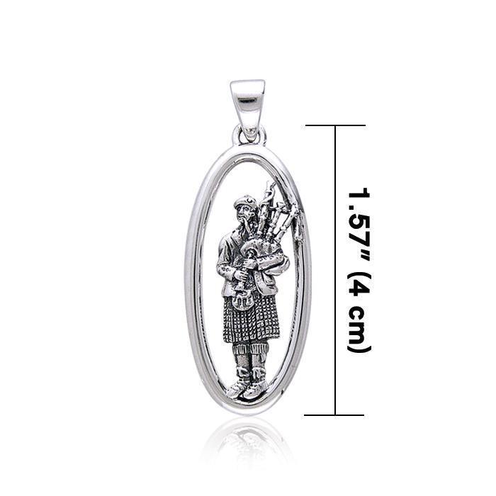 Scotch on the Rocks Silver Pendant TP3429