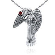 In the eyes of an Angel ~Sterling Silver Jewelry Pendant with Gemstone TP3578