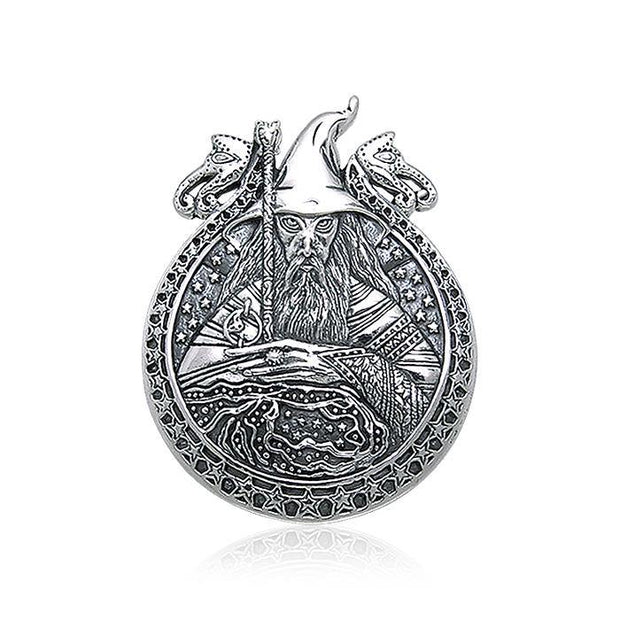 In the magical world of Wizardry ~ Sterling Silver Jewelry Pendant TP3595