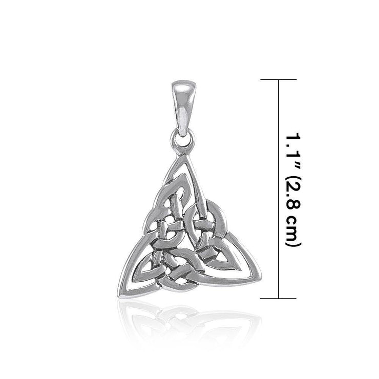 Celtic Knotwork Silver Pendant TP487