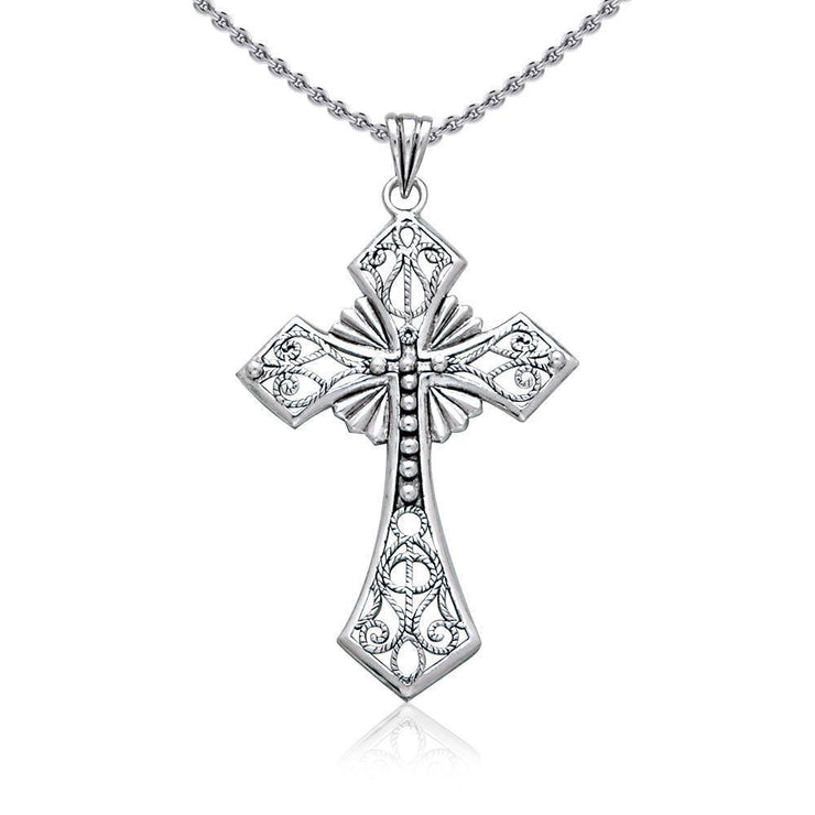 Medieval Cross Pendant TP640