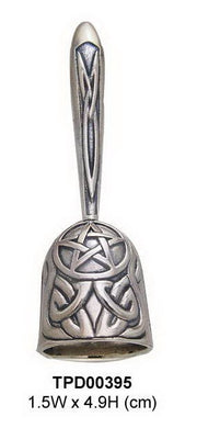 Celtic Knot The Star Sterling Silver Hand Bell TPD395