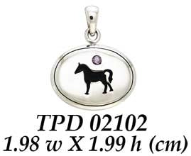 Arabian Silhouette Silver Pendant TPD2102