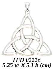 Triquetra Silver Pendant TPD2226