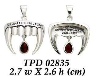 2009 Vampires's Ball Silver Pendant TPD2835