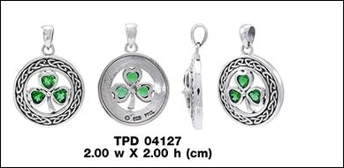 Celtic Shamrock Pendant TPD4127