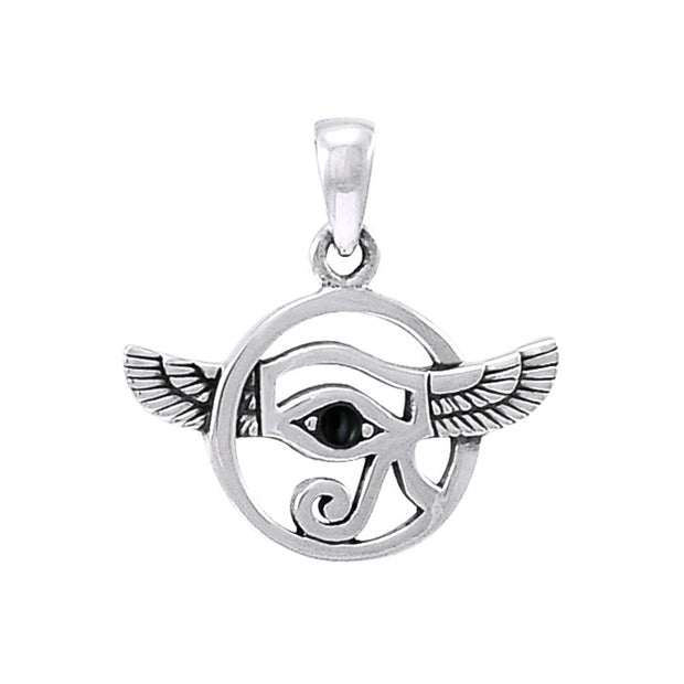 Look into the Eye of Horus ~ Sterling Silver Jewelry Pendant TPD4252