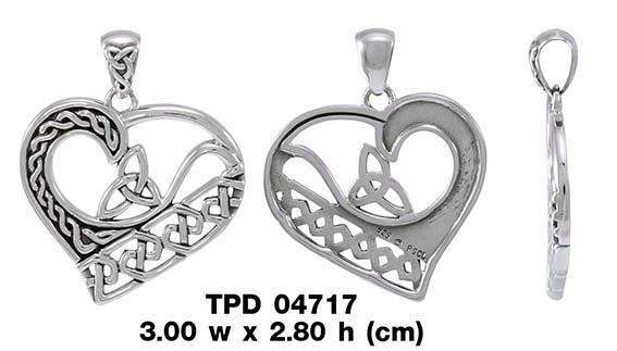 Celtic Heart Pendant TPD4717