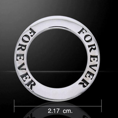 Forever Silver Ring Pendant TPD1015
