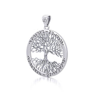 Continuously Inspiring - The Ethereal Symbol of the Theban Tree of Life Pendant TPD1043