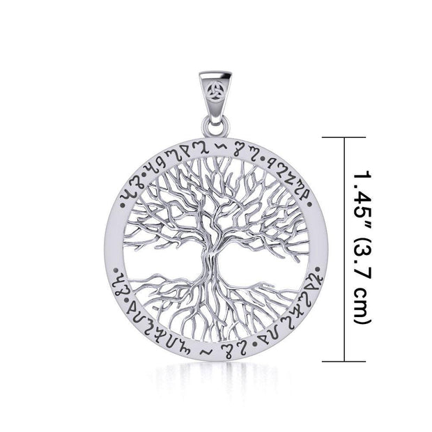 Continuously Inspiring - The Ethereal Symbol of the Theban Tree of Life Pendant TPD1043