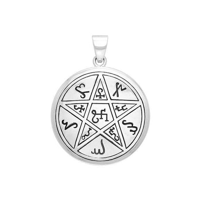 Oberon Zell Pentacle of the Earth Silver Pendant TPD1075