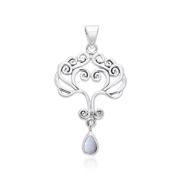Heart Tree of life Silver Pendant TPD1091