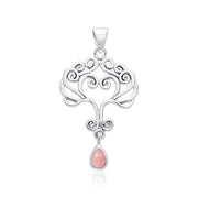 Heart Tree of life Silver Pendant TPD1091