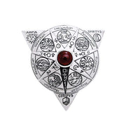 Beyond the Wonderful Transformation in Alchemical Mandala Sterling Silver Pendant TPD1123 Pendant