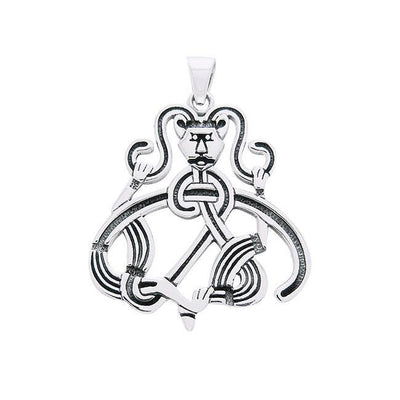 Admire the Viking strong influence ~ Viking Borre Pendant Sterling Silver Jewelry TPD1140 Pendant