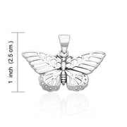 Silver Butterfly Pendant TPD1151