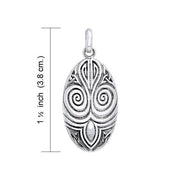 A revered tradition ~ Sterling Silver Celtic Maori Pendant Jewelry TPD1206