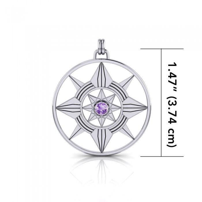 Be a Star Silver Pendant by Sibylle Grummes Unruh TPD1259