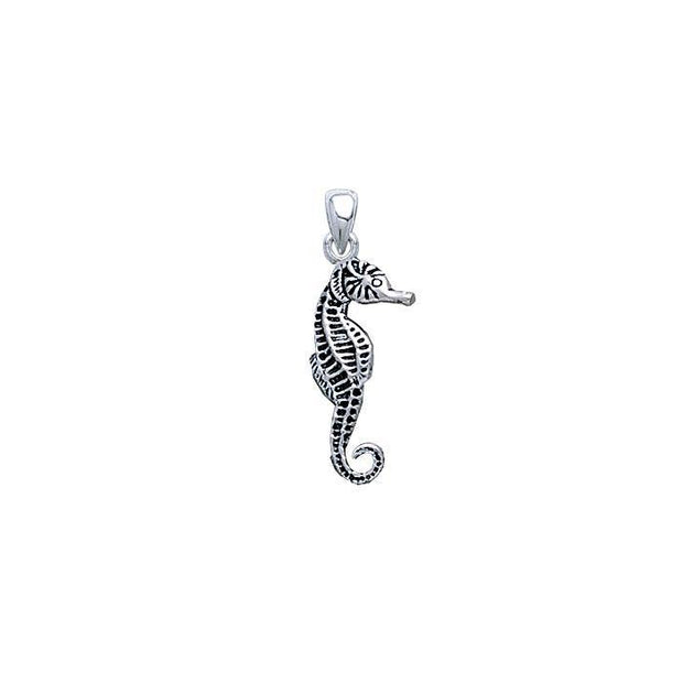 Seahorse Sterling Silver Pendant TPD1674